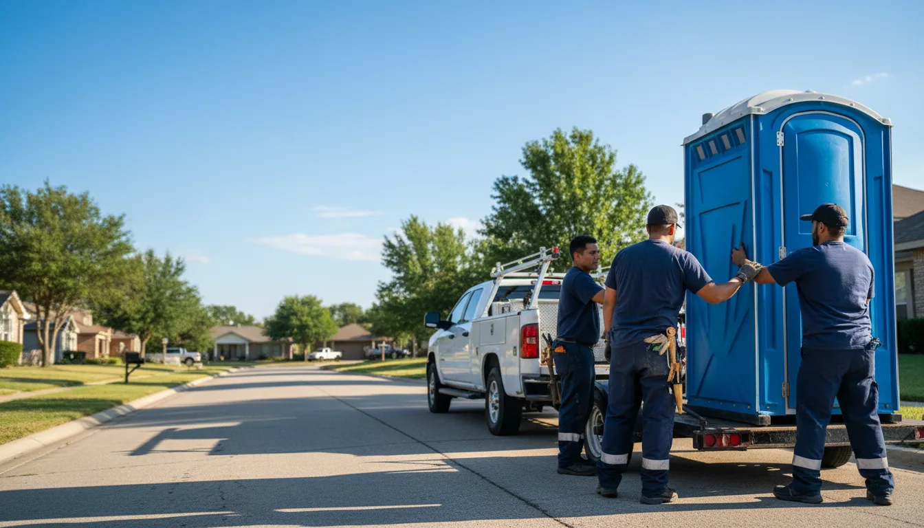 Portable Toilet Rental in Woodland, AL near me